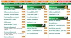 Sports betting options at Paddy Power 